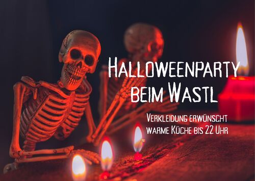 Halloweenparty beim Wastl