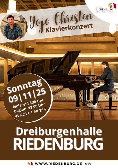 Klavierkonzert mit Yojo Christen