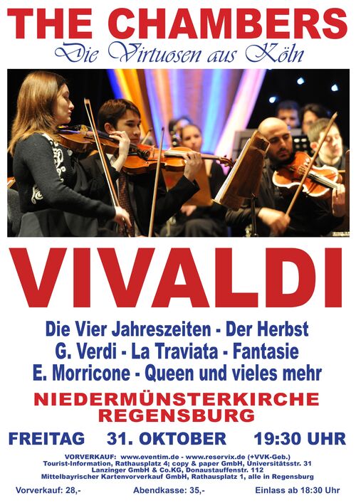 Kammerkonzert: The Chambers - die Virtuosen aus Köln