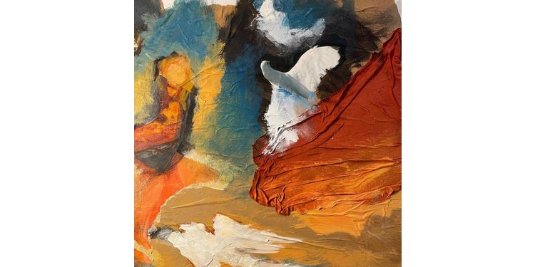 Flügelschlag - Malerische Studien  in Mixed Media