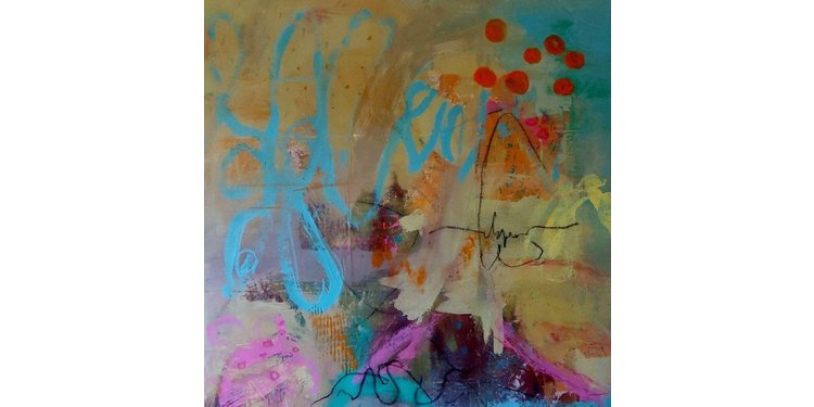 Flügelschlag - Malerische Studien  in Mixed Media