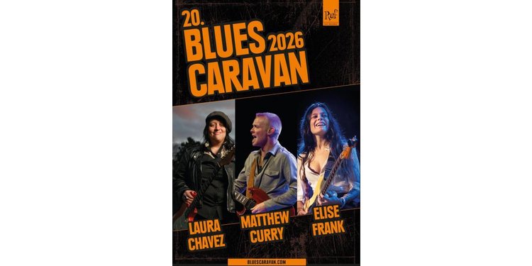 "Bluescaravan 2026" beim BluesClubChiemgau