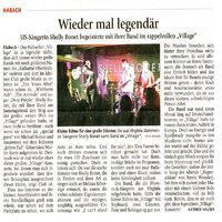 Wieder mal legendär - US-Sängerin Shelly Bonet live im Village - Weilheimer Merkur 19.03.2016
