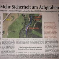 Fischtreppe nahe am Village  geplant - Weilheimer Merkur 
