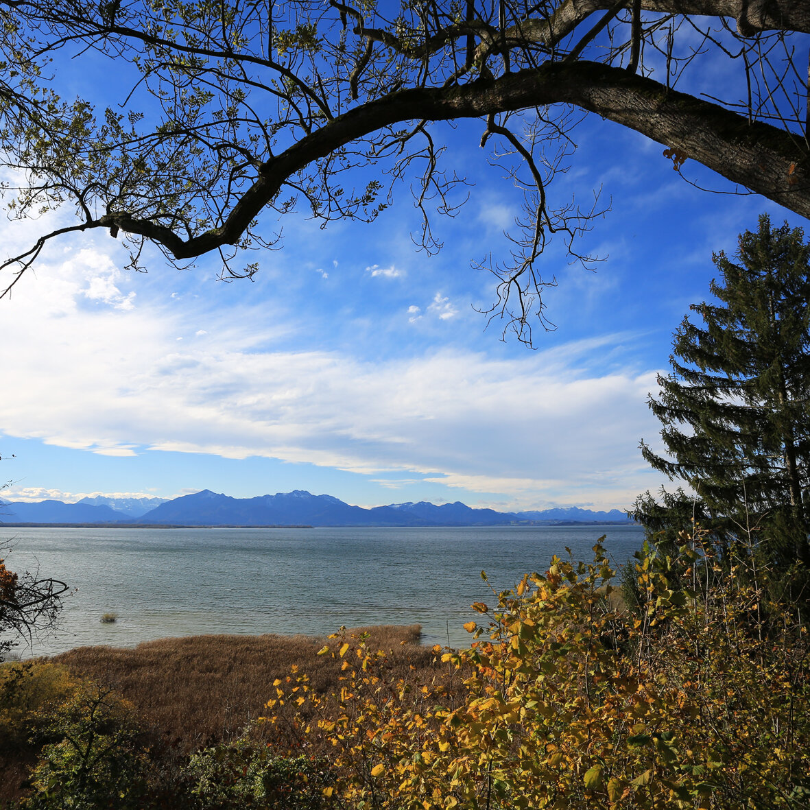 Chiemgauer Wanderherbst: Chiemsee Panorama Wanderung