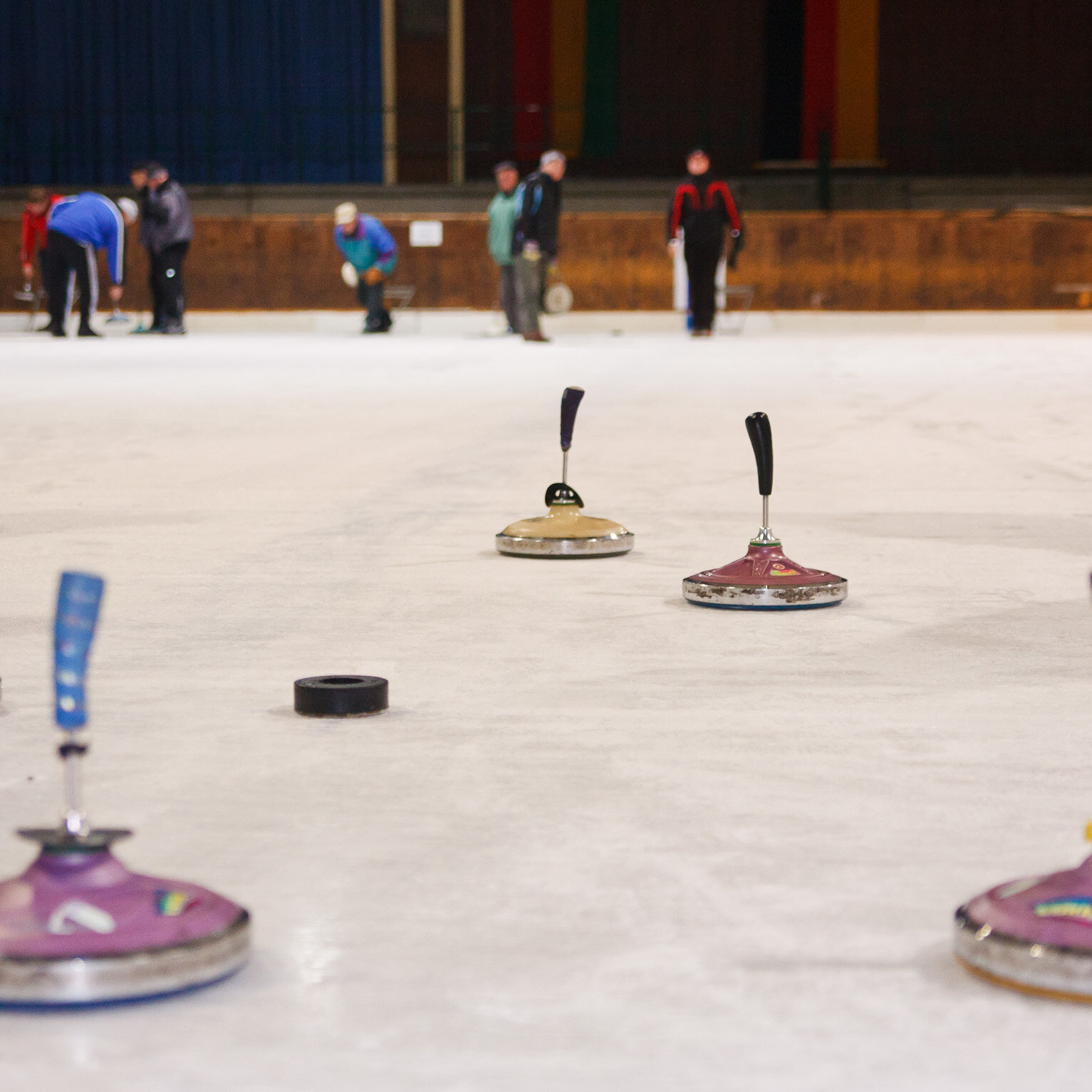 Publikums-Eislauf und Eisstockschießen in der Eishalle Ruhpolding