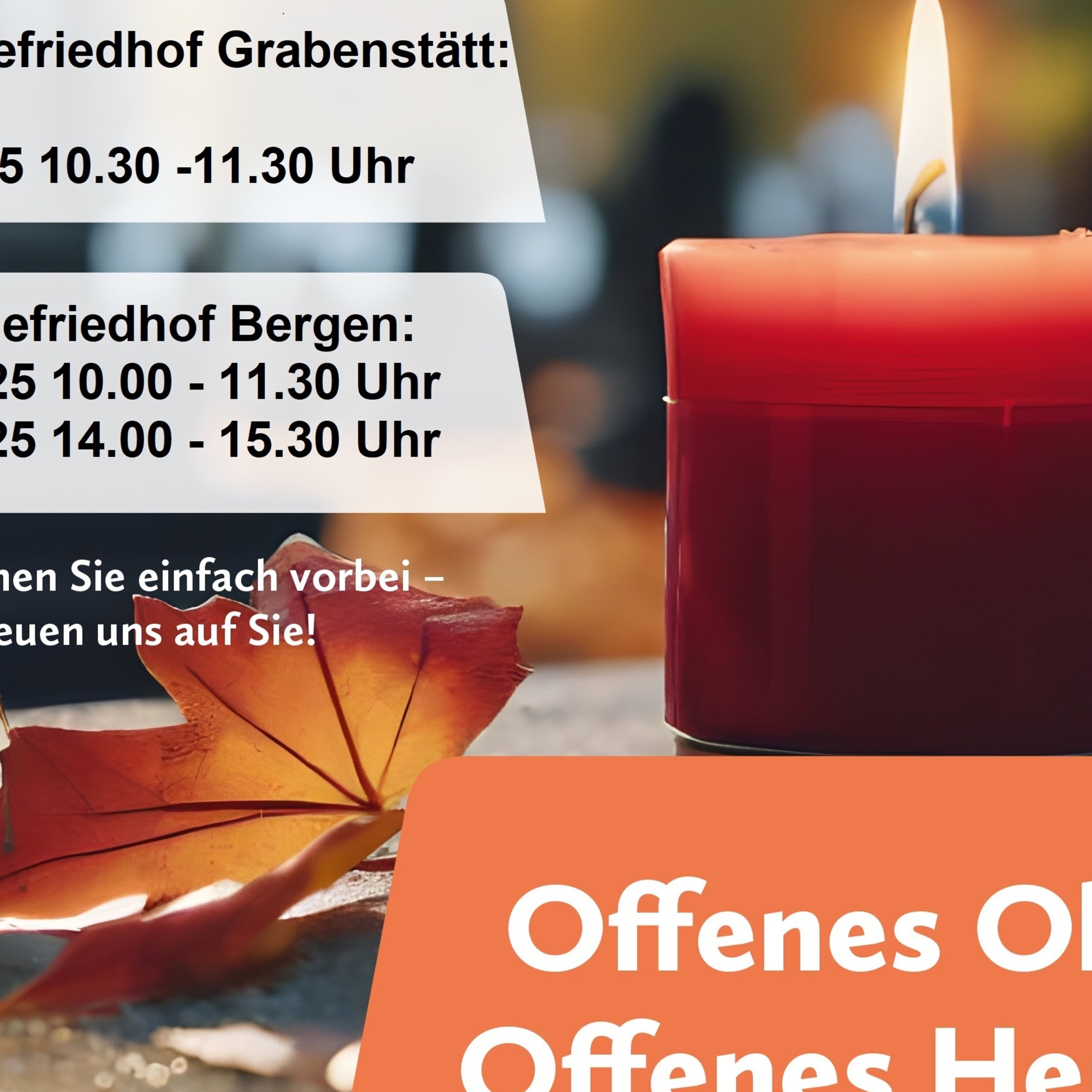 Seniorenseelsorger:innen und Seelsorger:innen vor Ort: Begegnungen und Gespräche zu Allerheiligen