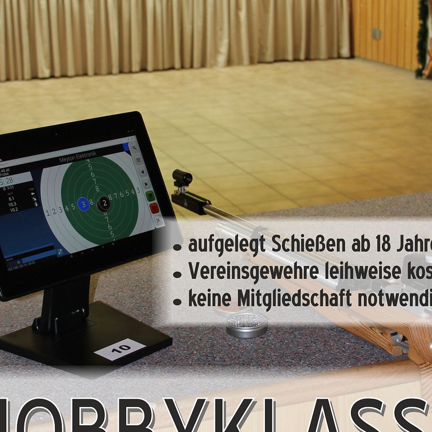 Zimmerstutzenschützengesellschaft Grabenstätt: Hobbyklasse - Schießen für Jedermann