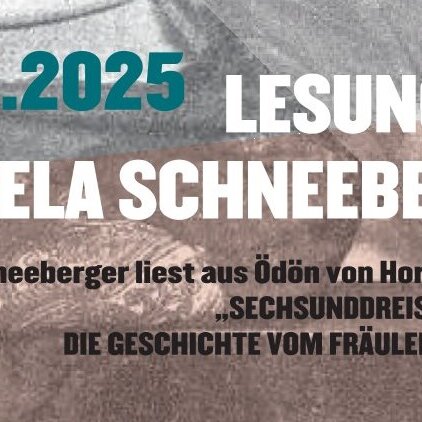 Lesung mit Gisela Schneeberger