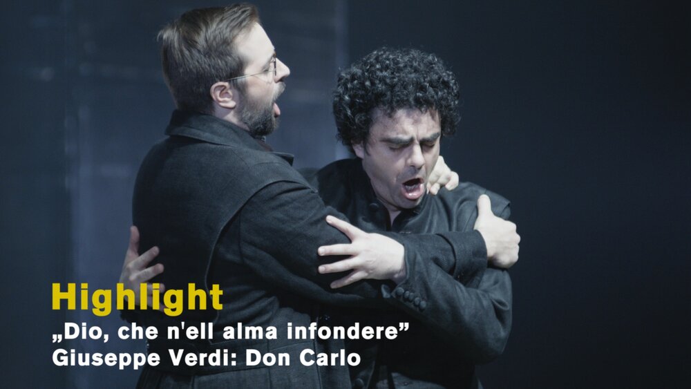 Rolando Villazón und Etienne Dupuis singen das Freundschaftsduett aus Don Carlo