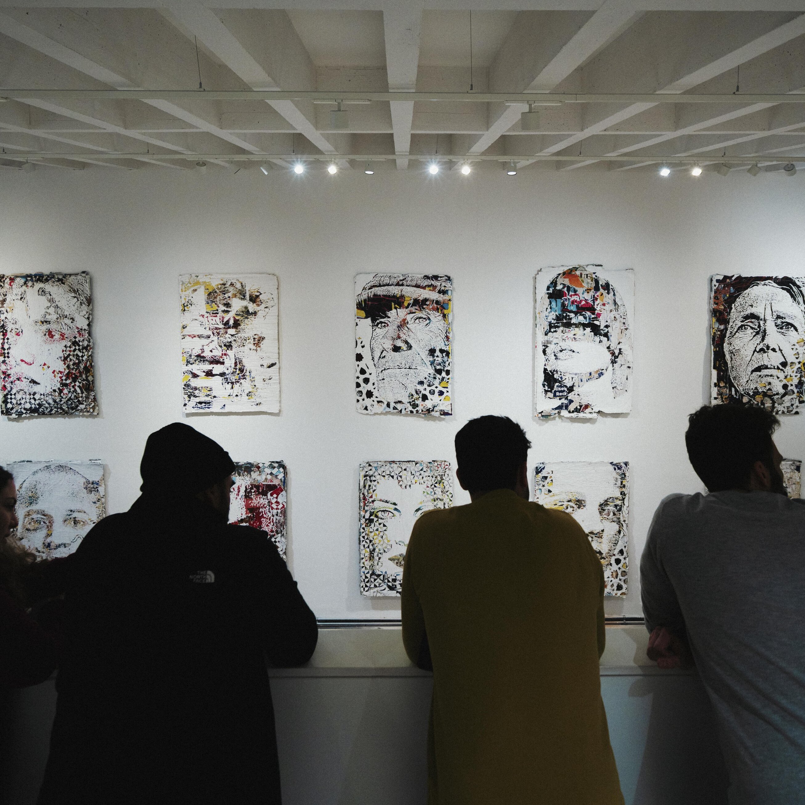 Vhils Ausstellung ''Strata''