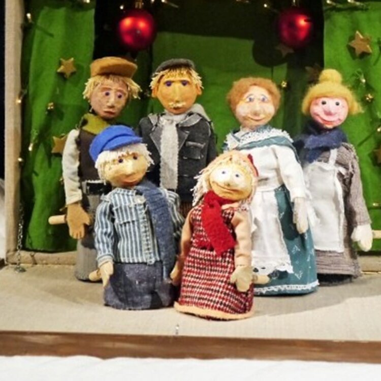 Michel feiert Weihnachten