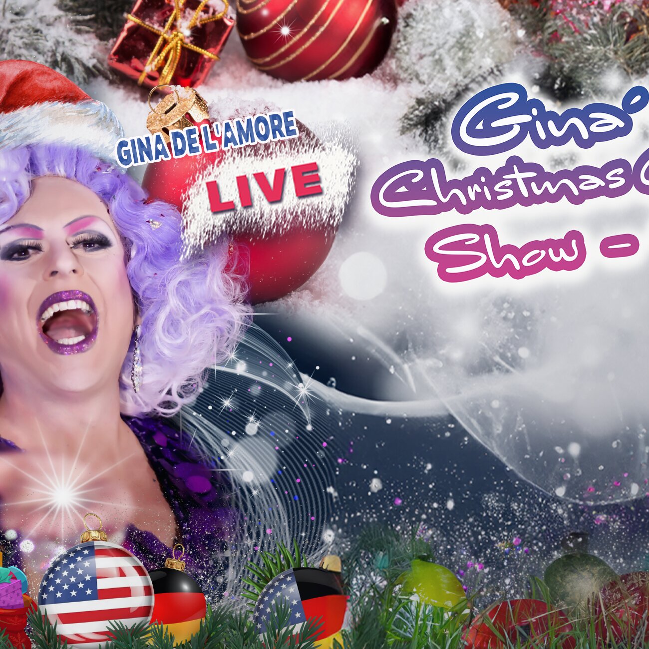Gina's Christmas Comedy Show - LIVE!