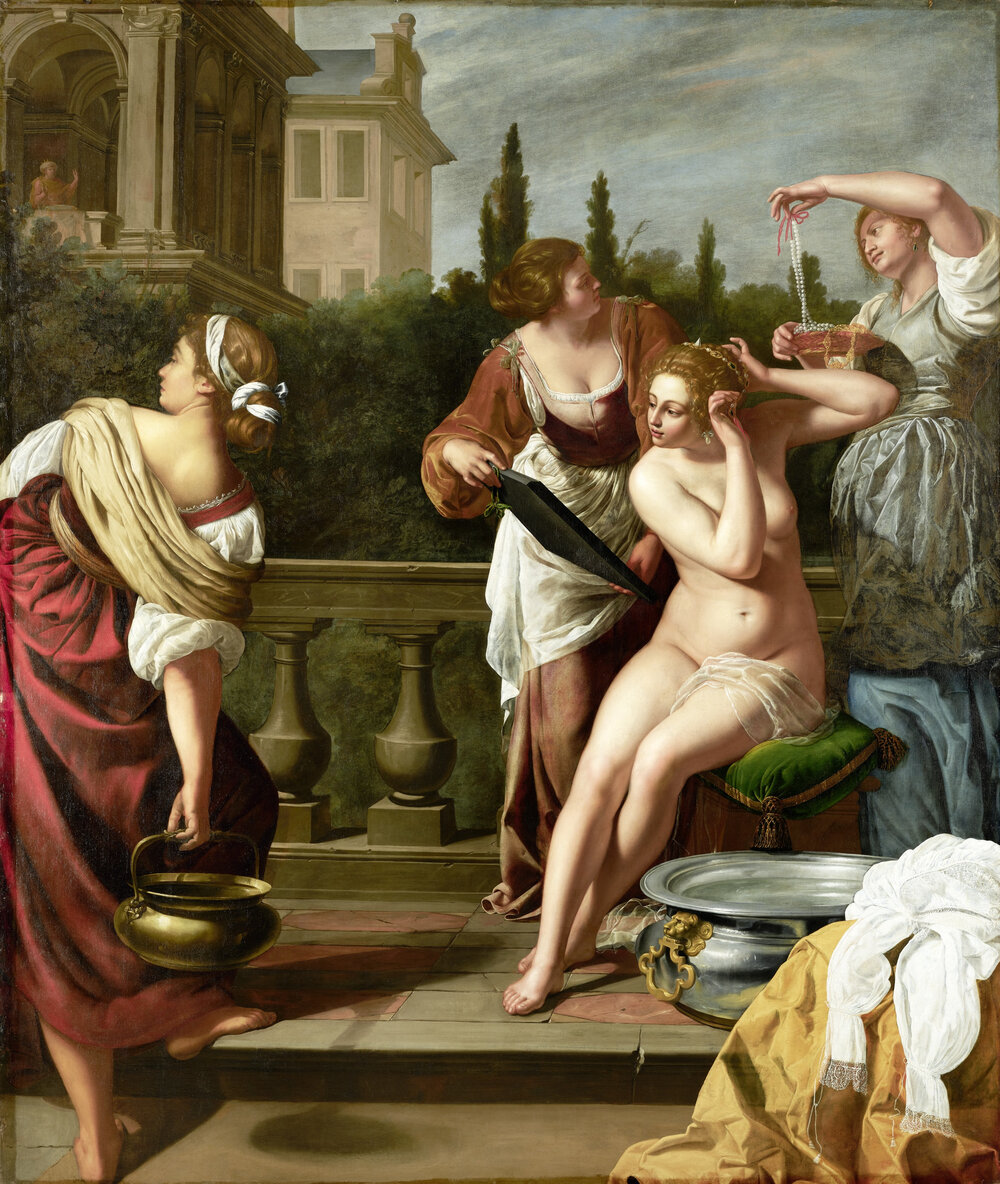 Artemisia Gentileschi: Bathseba im Bade