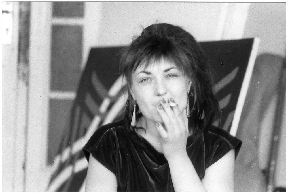 Käthe Kruse im Künstlerhaus Bethanien, 1985