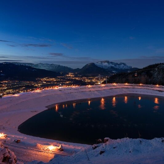 Alpine Laternenwanderung am Jenner