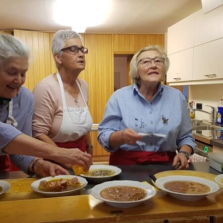 Fastensuppen-Essen der Audorfer Frauengemeinschaft  