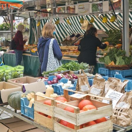 Weilheimer Wochenmarkt am Freitag