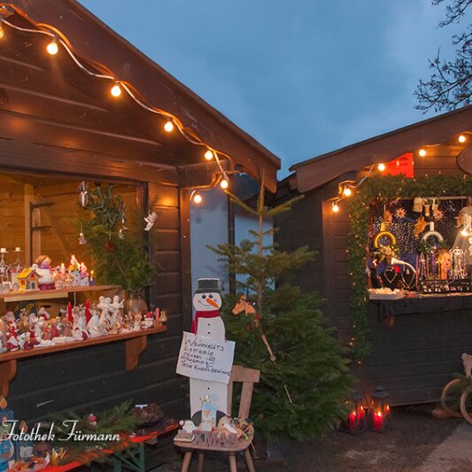Christkindlmarkt bei den Pidinger Werkstätten der Lebenshilfe.