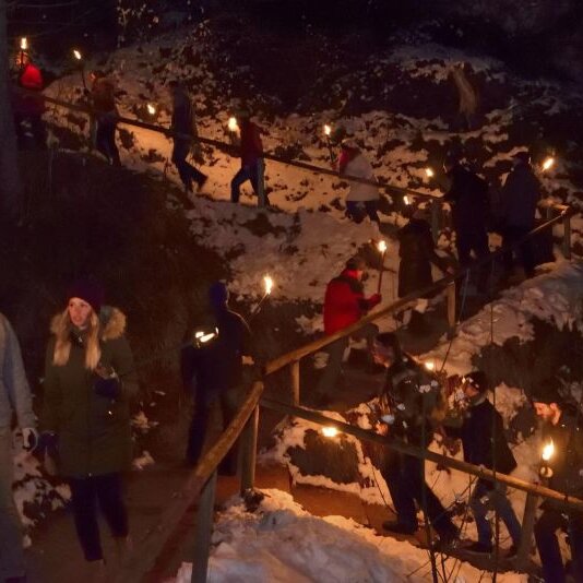 Begleitete Fackelwanderung   
