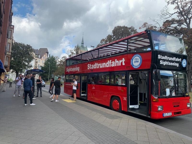 Stadtrundfahrt Kassel mit dem Event-Bus / Sightseeing Kassel with the event  bus
