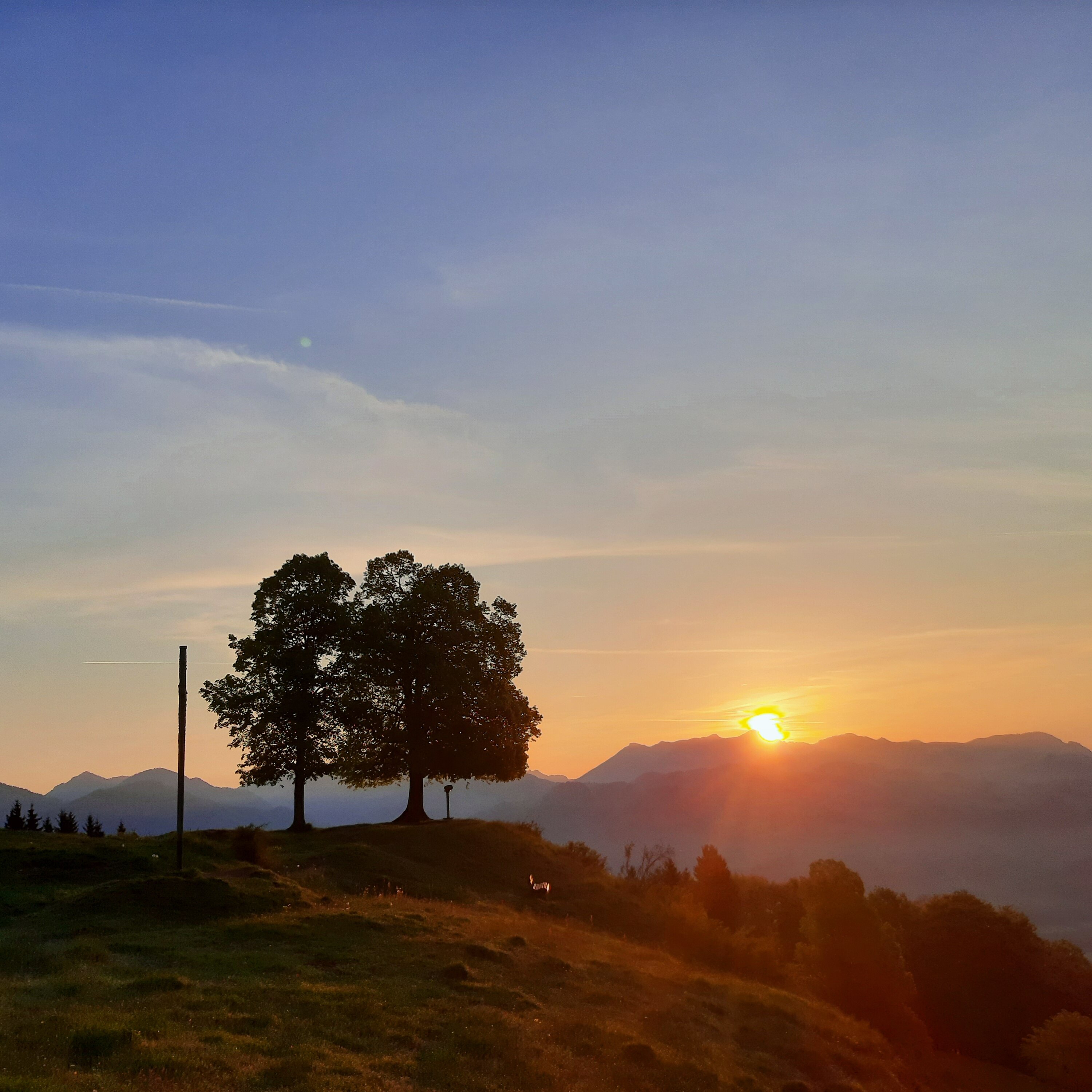 Wanderung zum Sonnenaufgang zum Gletscherblick