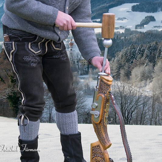 Böllerschießen und Christkindlanblasen