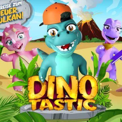Dinotastic - Fünf Freunde und ihre Reise zum Feuervulkan
