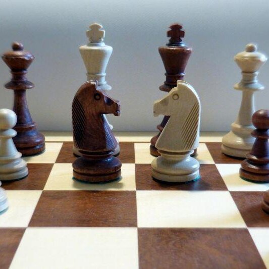 Schachspielen in Gemeinschaft