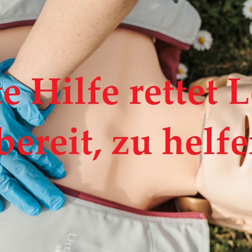 Erste-Hilfe-Ausbildung: Richtig reagieren und Leben retten