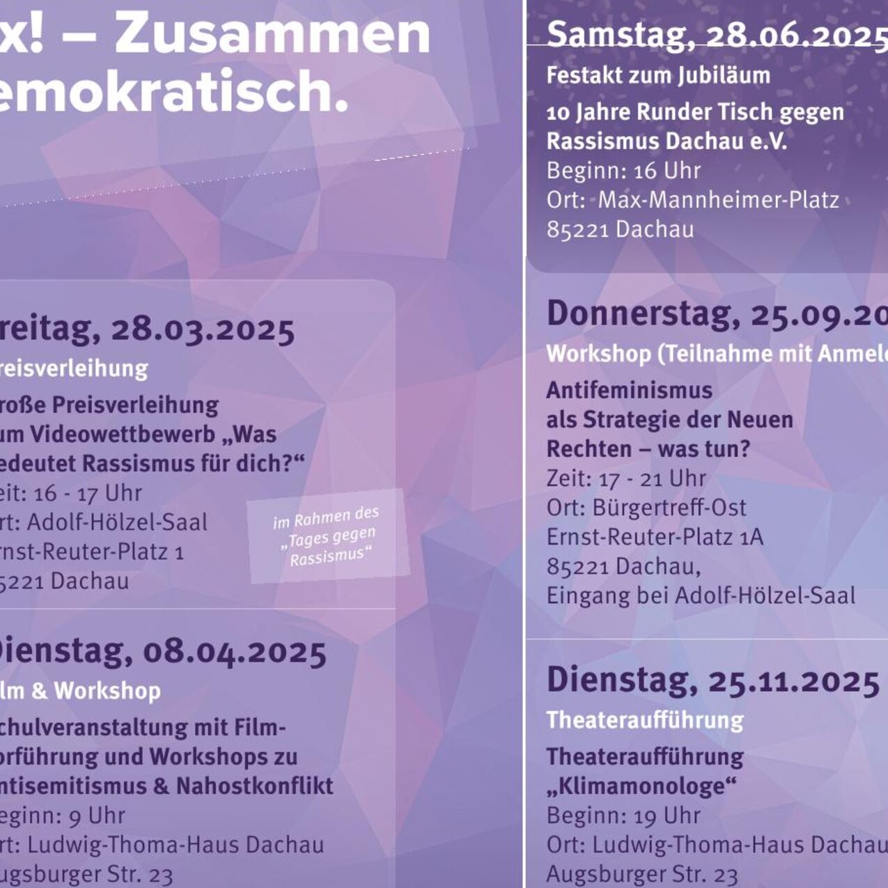 Theateraufführung "Klimamonologe"