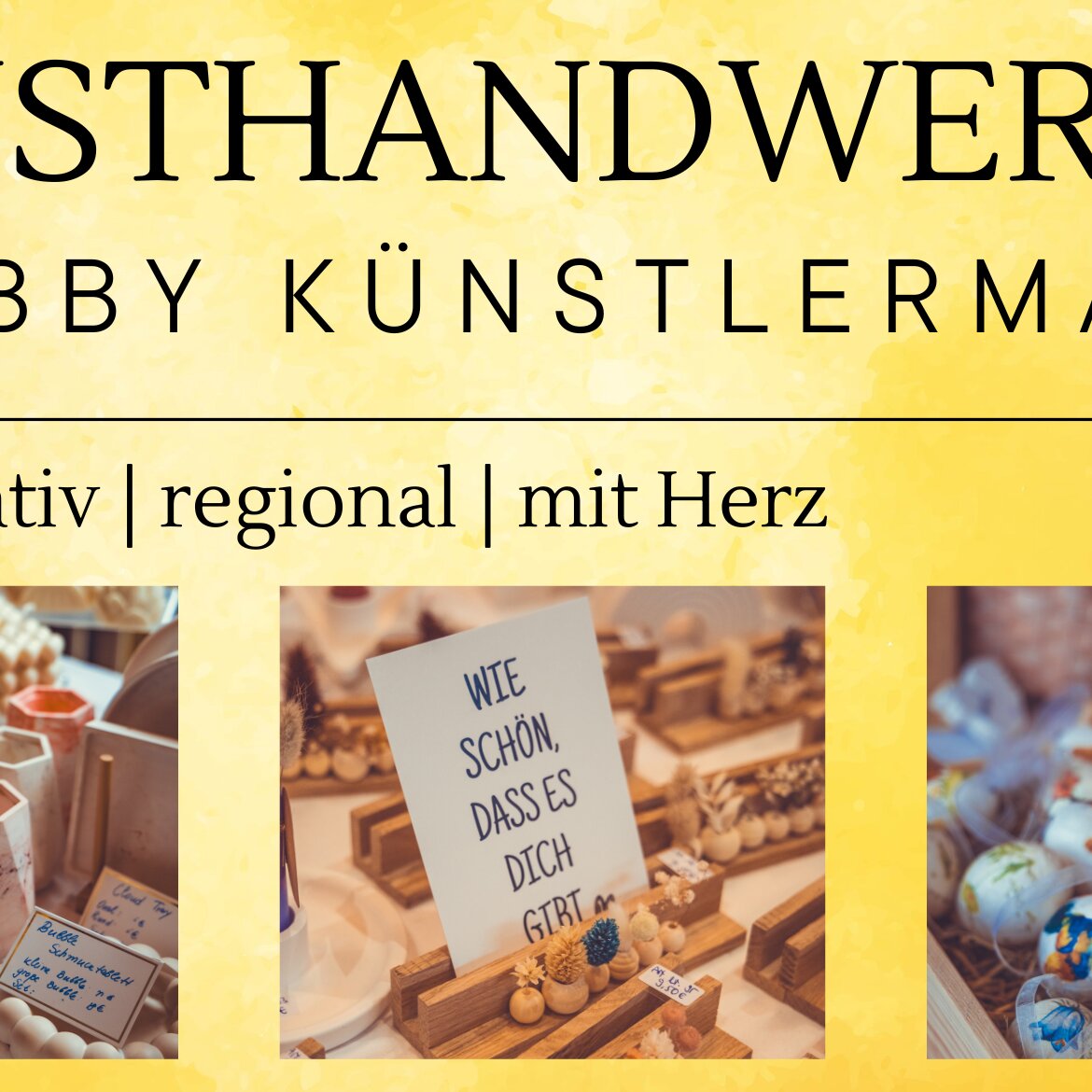 Kunsthandwerker- und Hobby-Künstler-Markt
