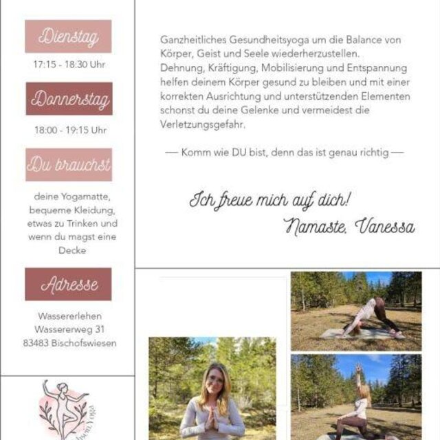 Yoga im Wasserlehen