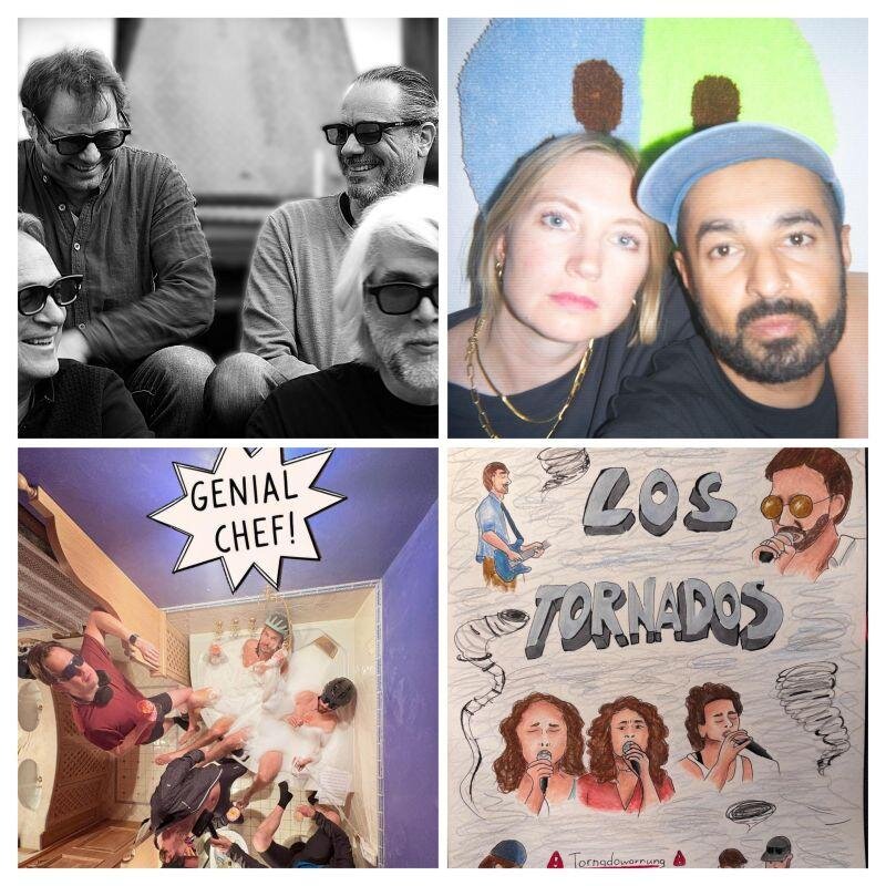 POKEJAM / GENIAL CHEF! / LOS TORNADOS / DJ HEAVY PRESSURE & DJ BRU