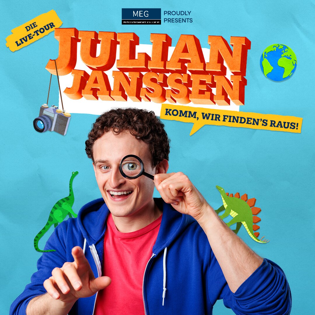 Komm, wir finden‘s raus! - Die Live-Tour mit JULIAN JANSSEN