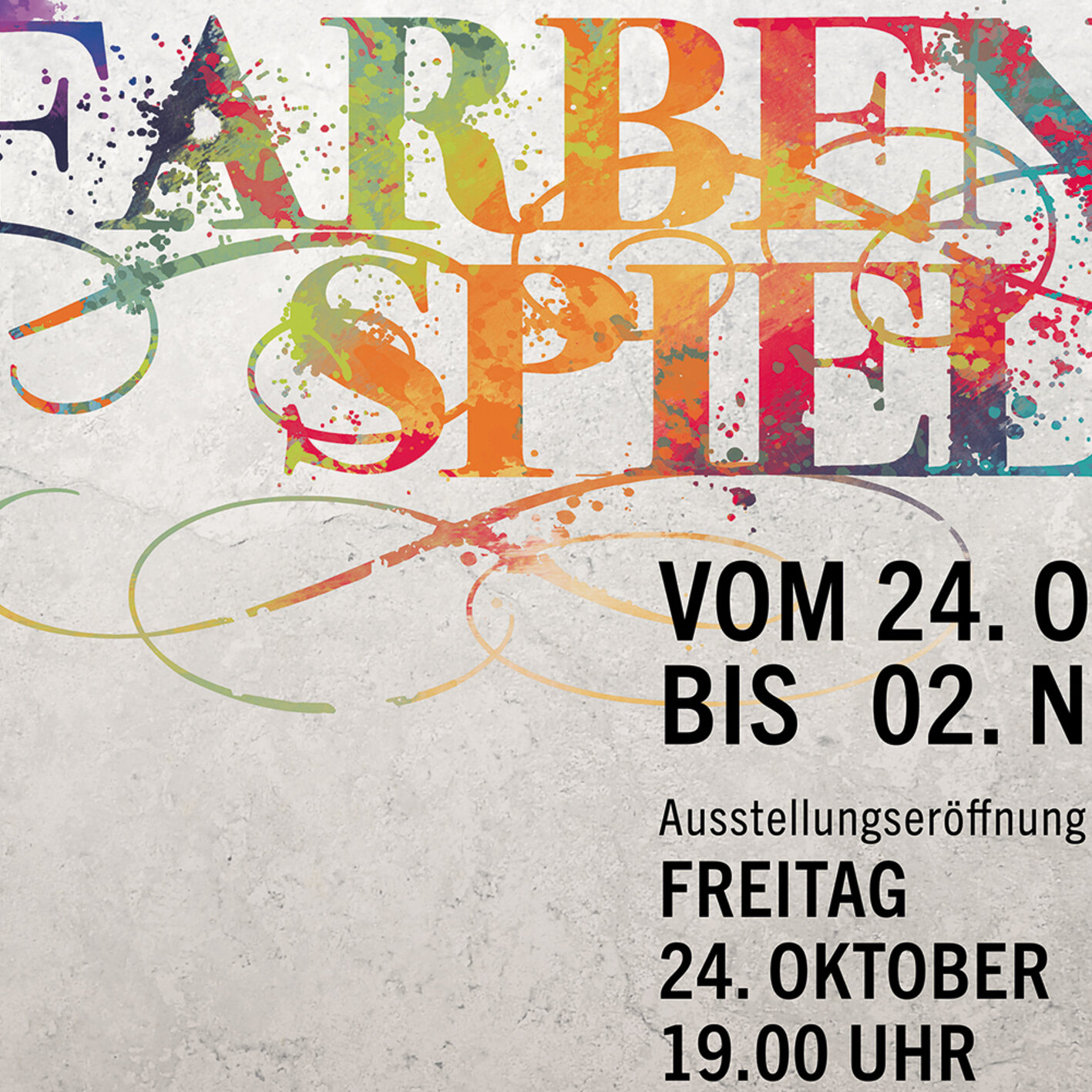 Farbenspiel - Ausstellungseröffnung