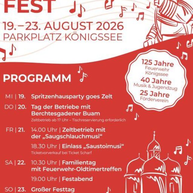 Königsseer Feuerwehr Fest