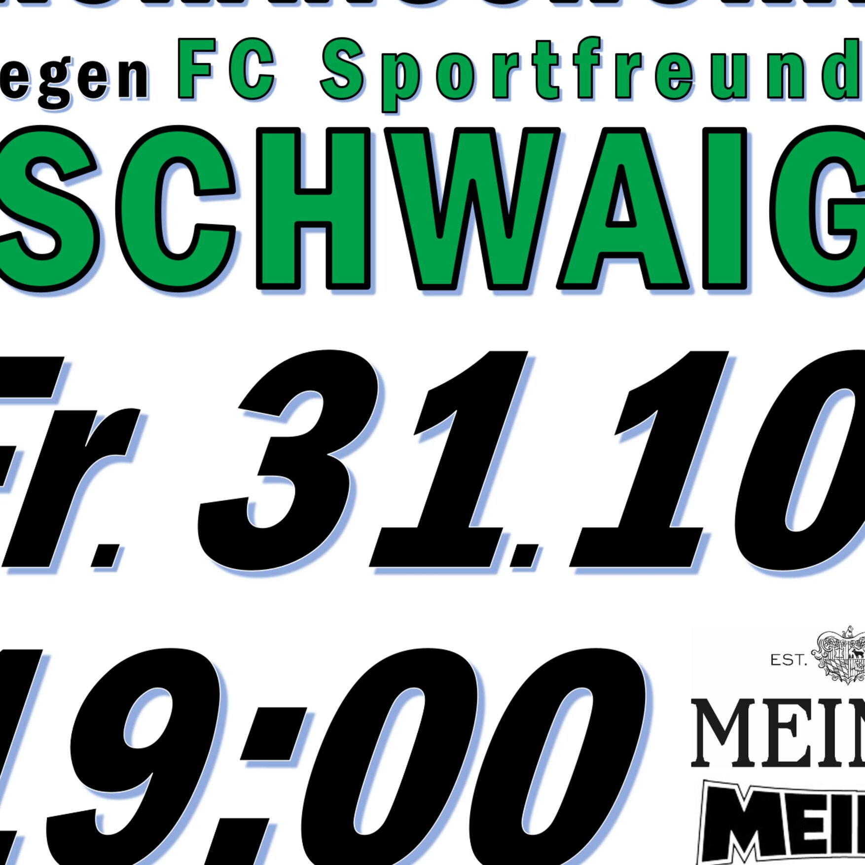 Fußball: SV Kirchanschöring - FC Sportfreunde Schwaig