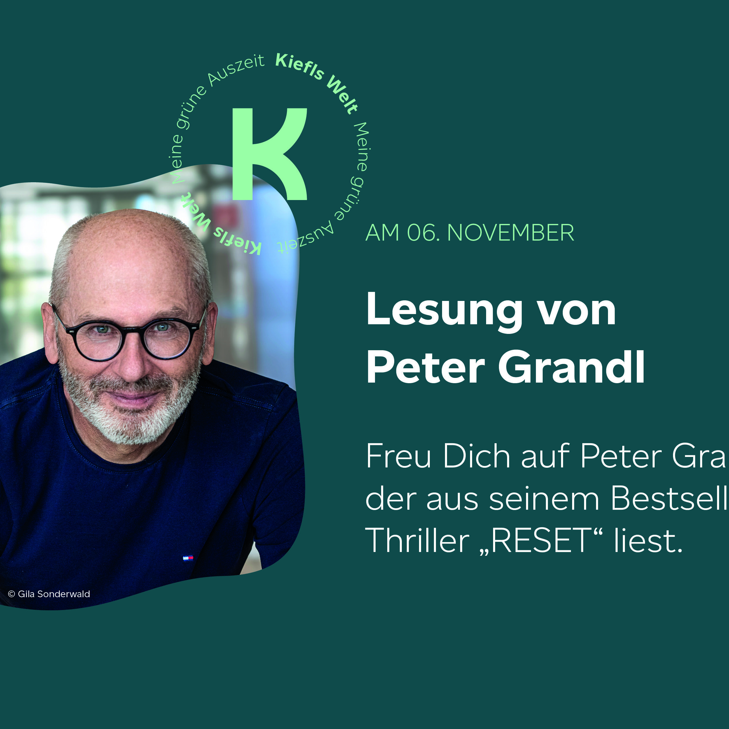 Lesung Peter Grandl in Kiefls Welt