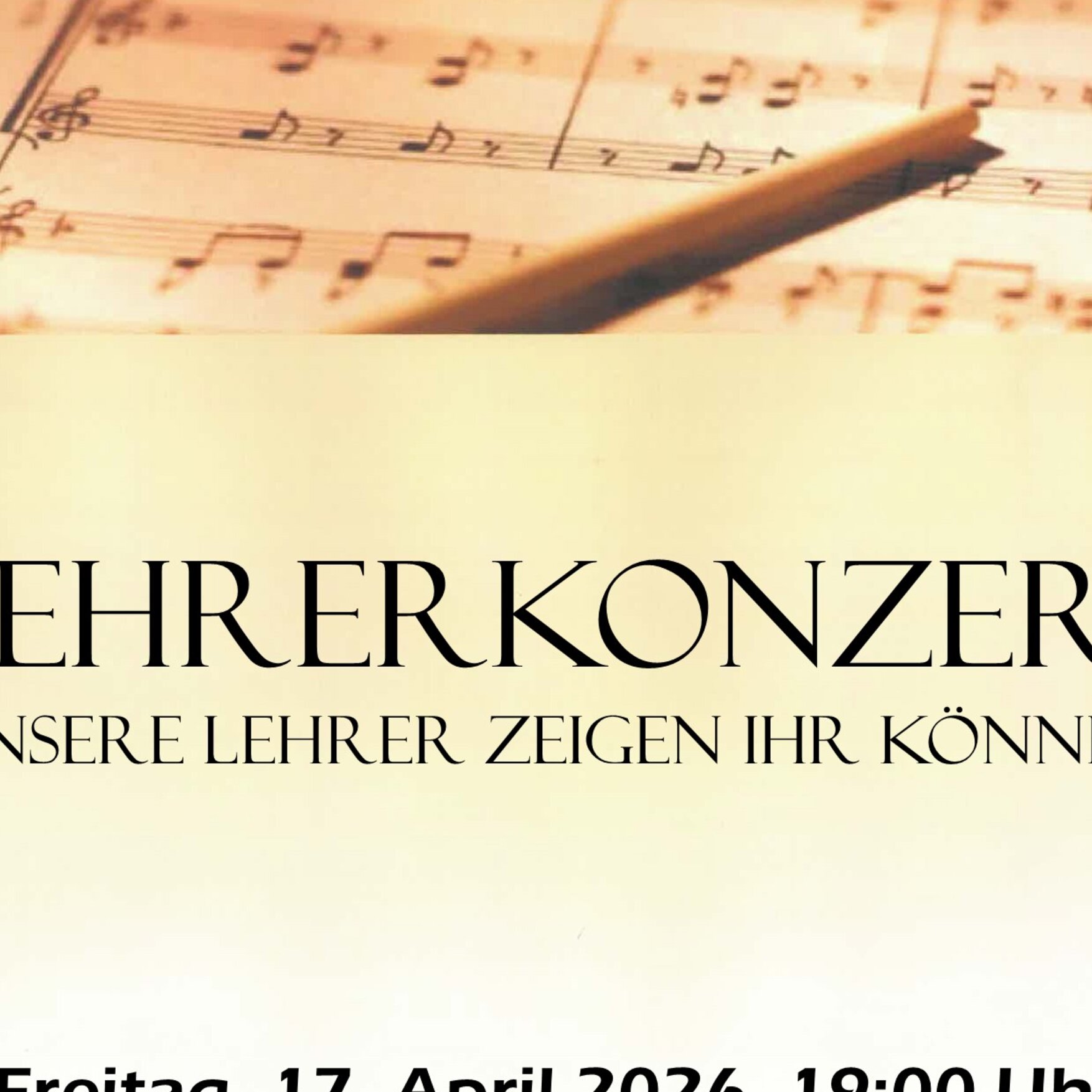 Lehrerkonzert