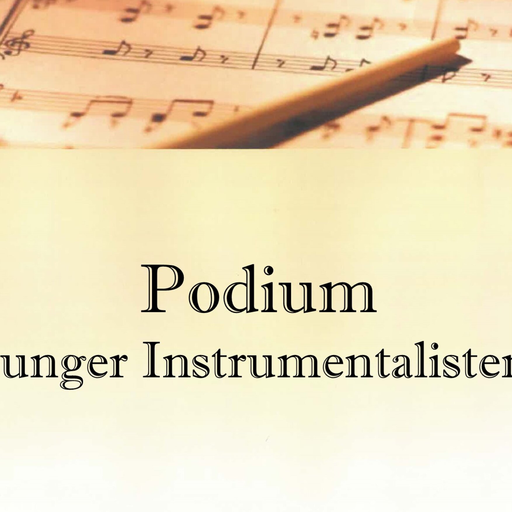 Podium junger Instrumentalisten