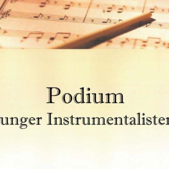 Podium junger Instrumentalisten
