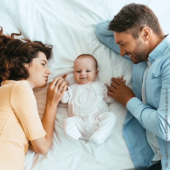 Familie werden - Paar bleiben. Wir zwei sind jetzt zu dritt.