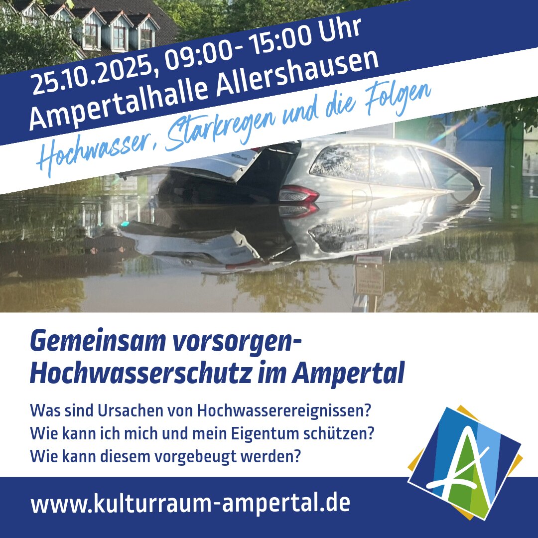 Hochwasser& Starkregen- Gemeinsam Vorsorgen