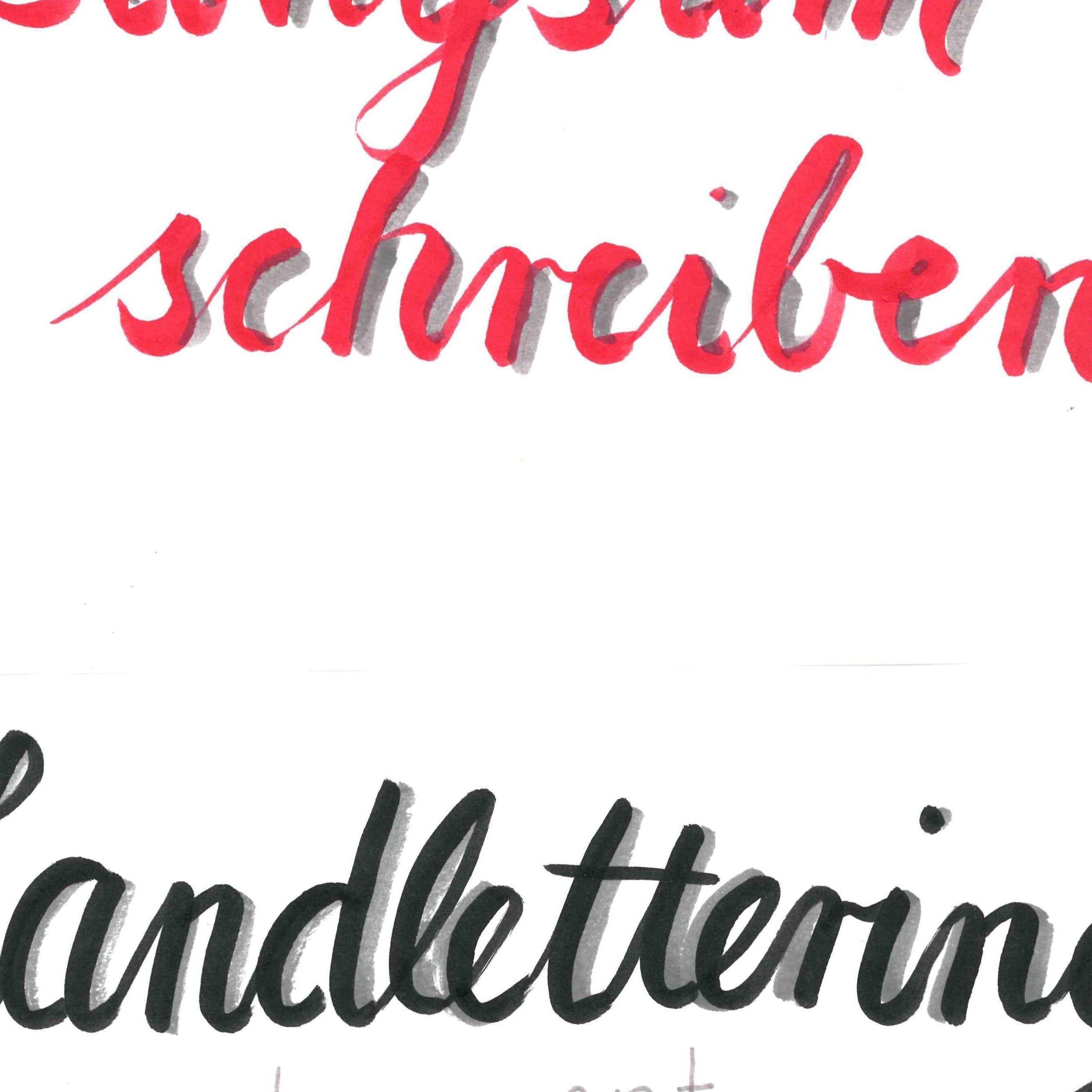 Handlettering - Workshop für Jugendliche ab ca. 12 Jahren