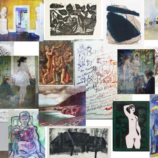 KUNST  GESCHICHTE  / 75 Jahre Kunstverein in Bildern
