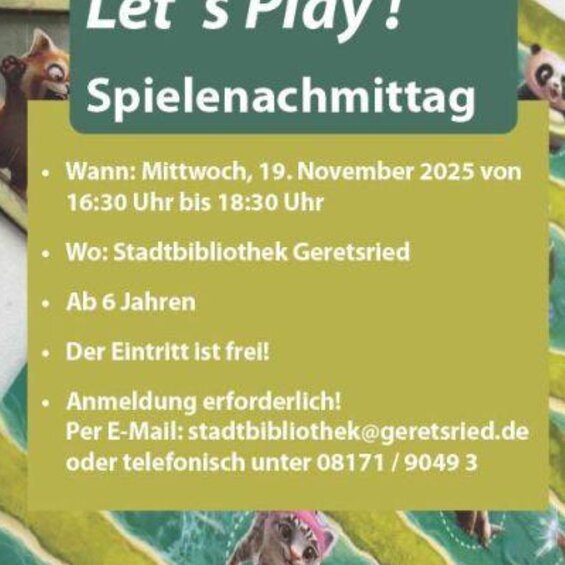 Let's Play - Spielenachmittag