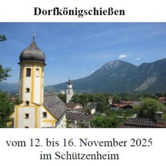 Dorfkönigschießen 2025