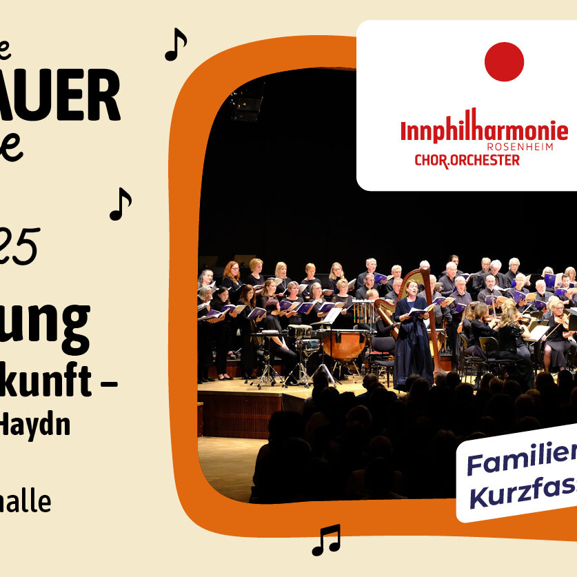 Schöpfung – Erde an Zukunft, Innphilharmonie Rosenheim