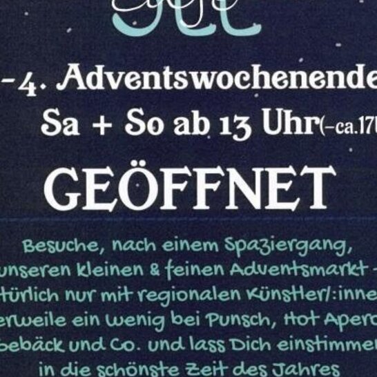 Advent im Seecafé